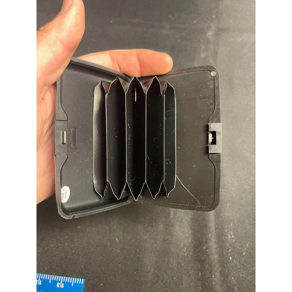 Power Bank Wallet Portable Charger Accordion Card Holder Case USB Micro-USB